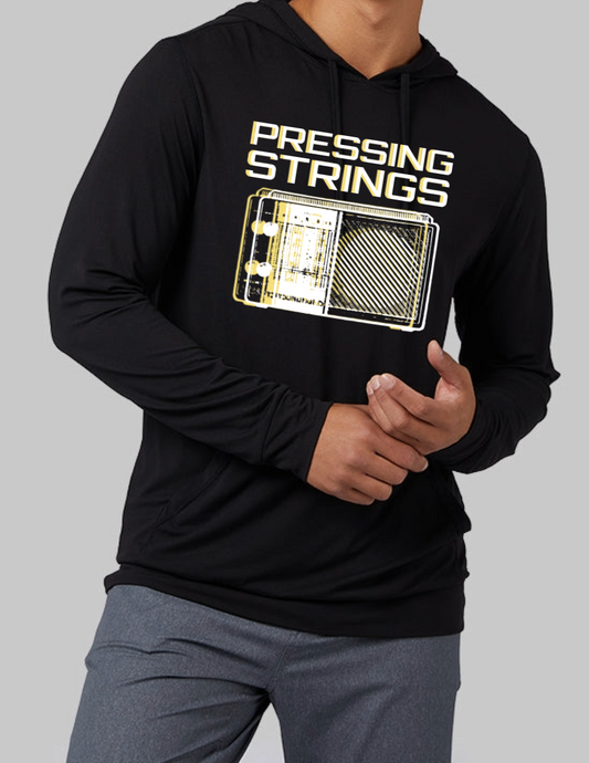 Black/Yellow Radio TEE Hoodie!