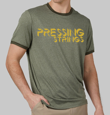 Green/Gold Ringer Tee